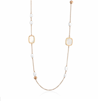 Collana Lelune Donna LELUNE GLAMOUR in Argento Madreperla LGNK755.1